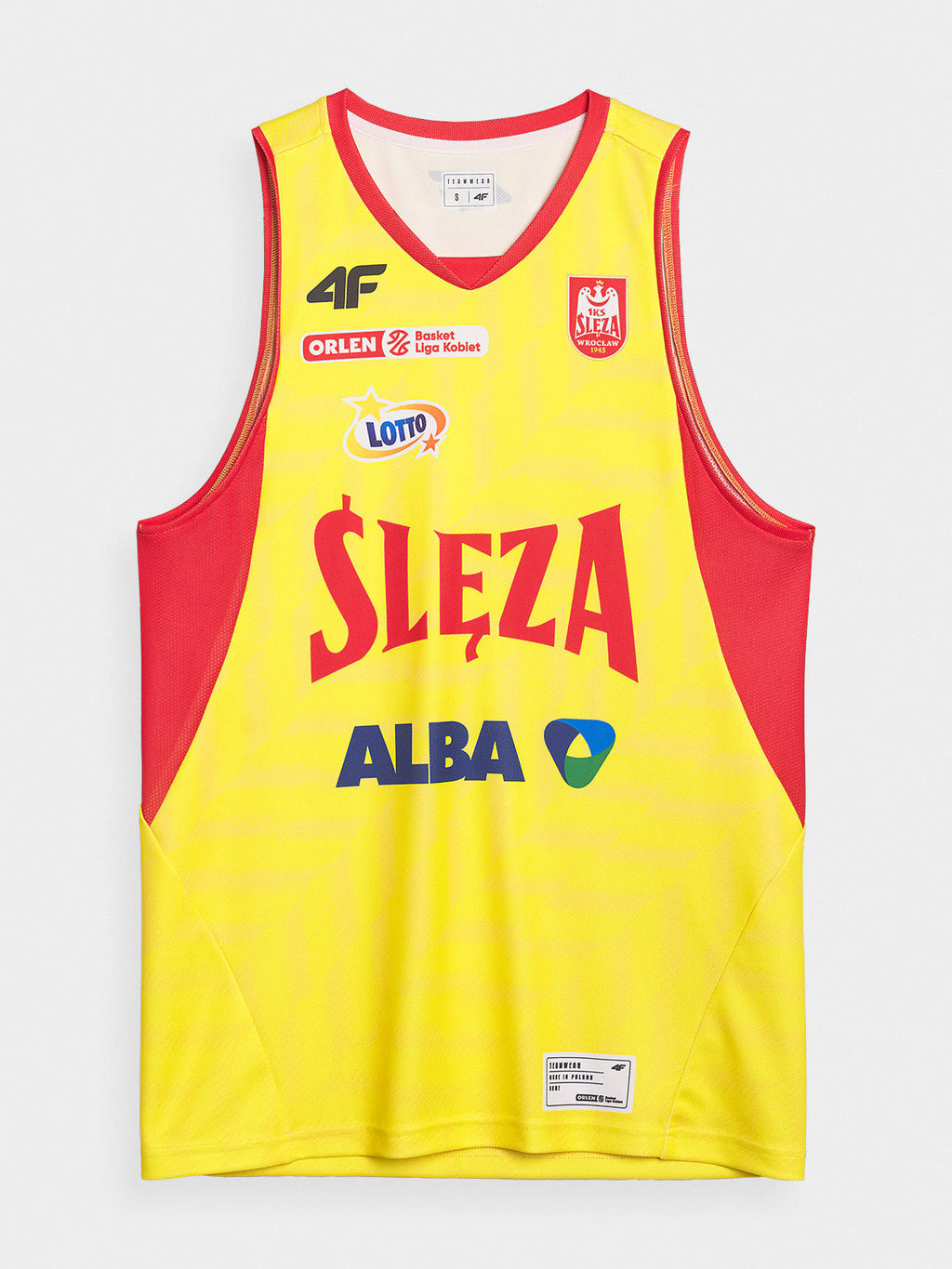 Koszulka meczowa replika domowa z sezonu 2024/25 damska 4F x Ślęza Wrocław