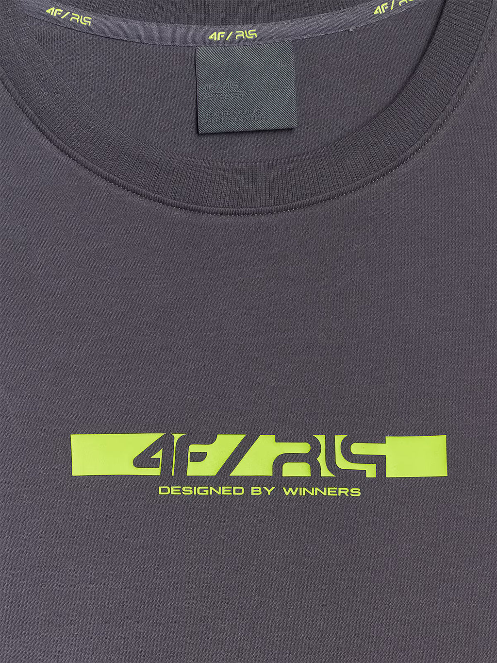 T-shirt oversize z nadrukiem męski 4F x Robert Lewandowski