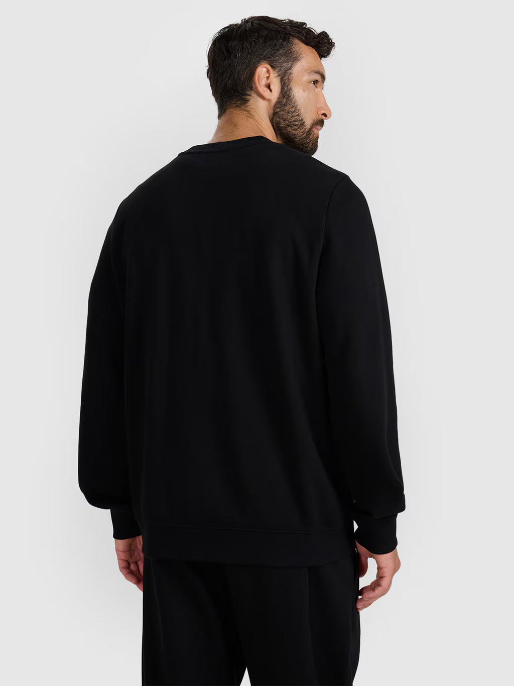 Bluza dresowa nierozpinana bez kaptura męska