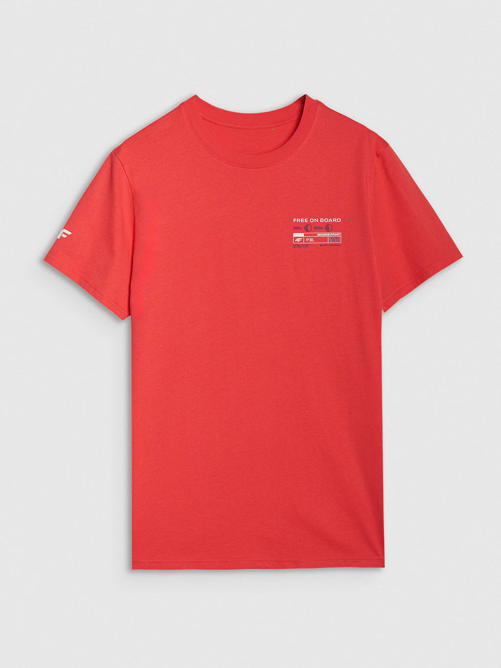 T-shirt regular z nadrukiem męski