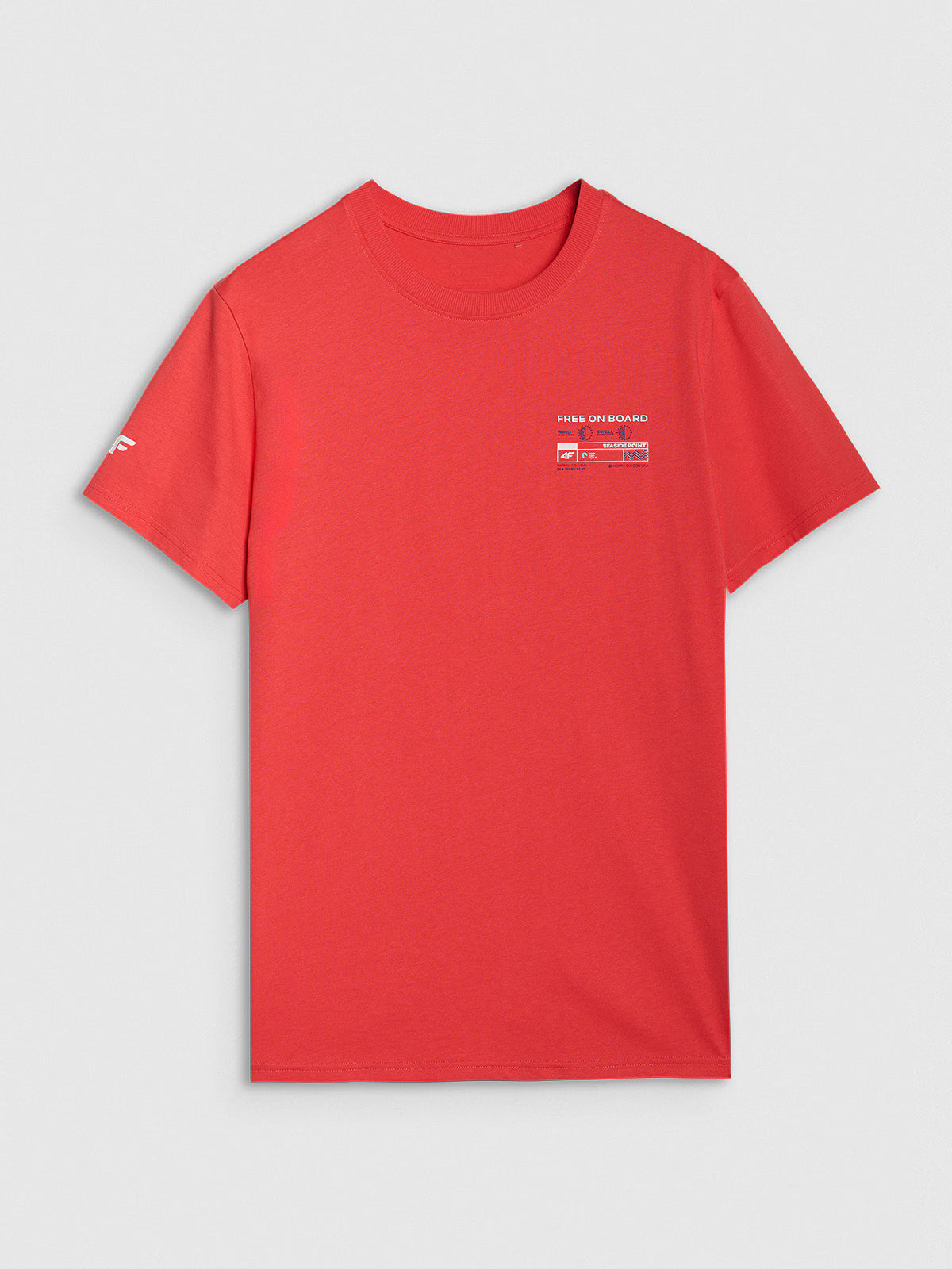 T-shirt regular z nadrukiem męski