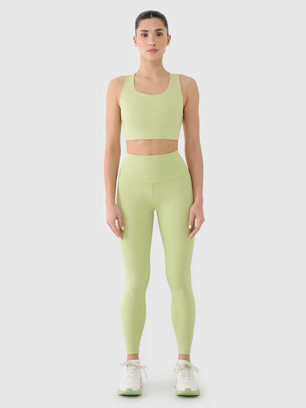 Legginsy treningowe z wysokim stanem damskie