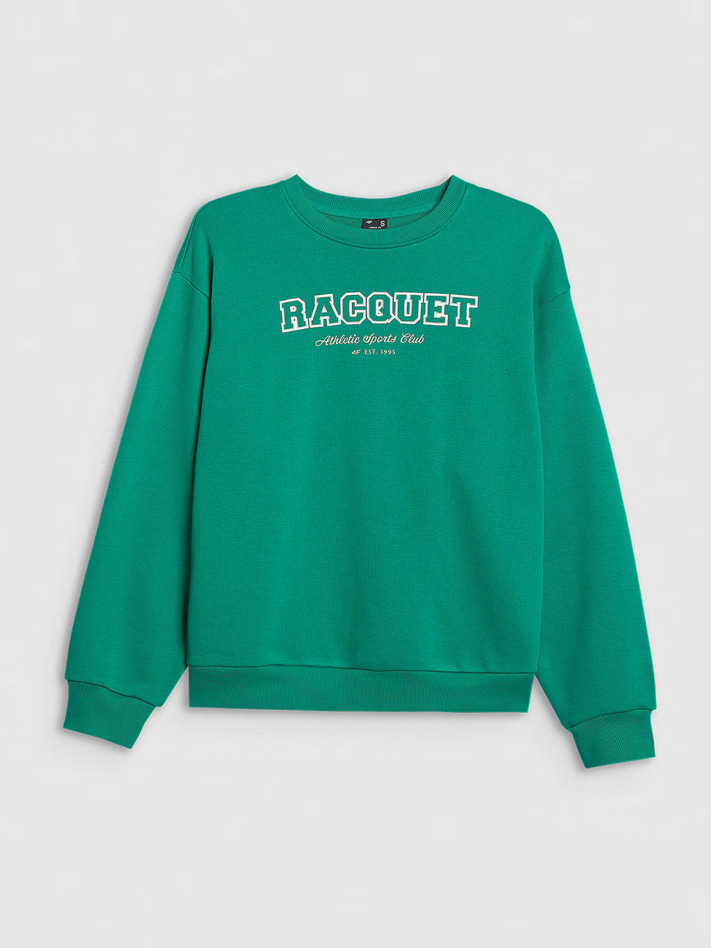 Bluza dresowa nierozpinana bez kaptura damska