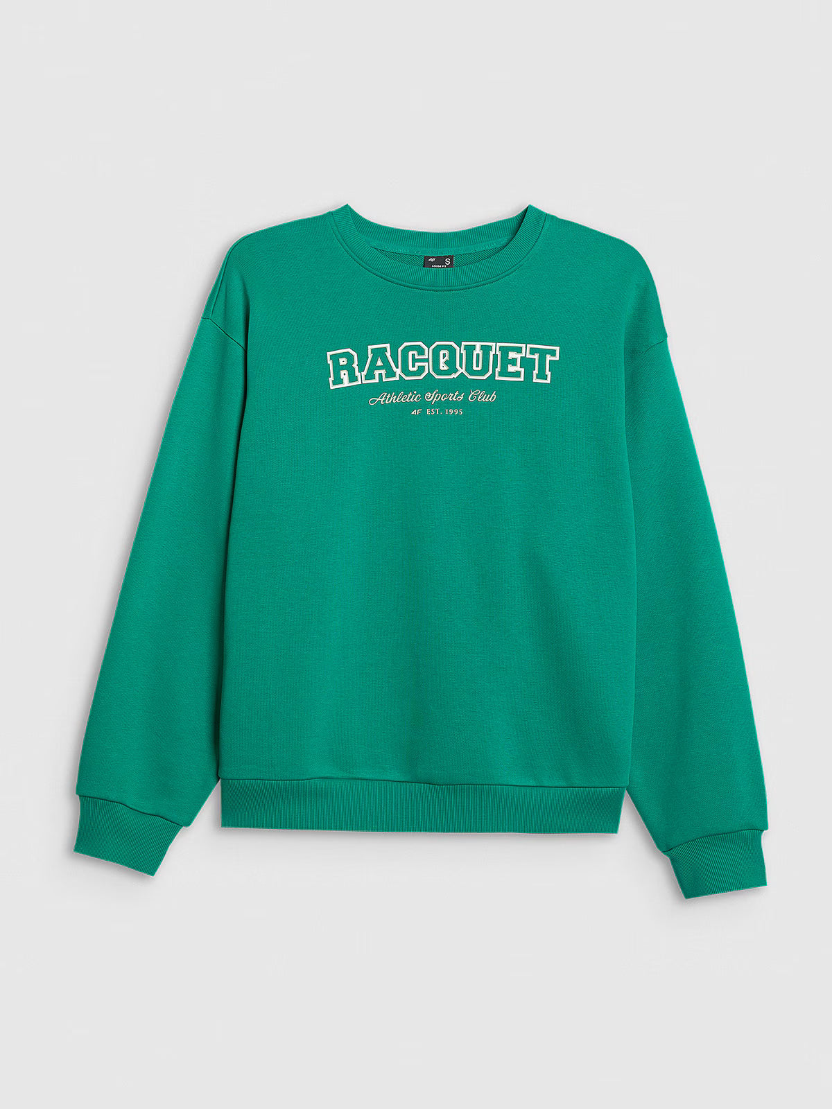 Bluza dresowa nierozpinana bez kaptura damska