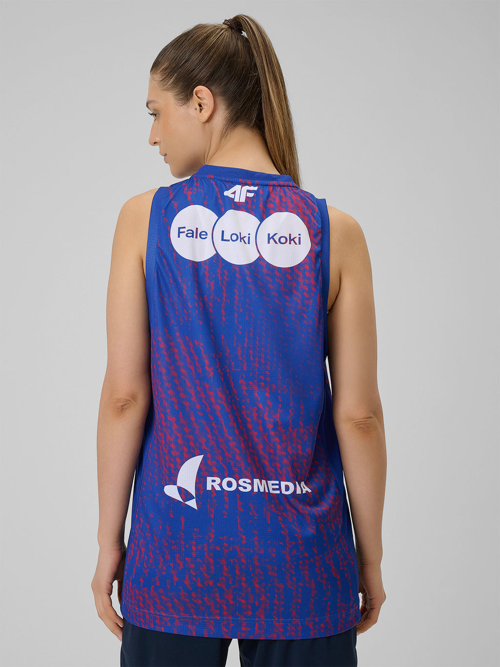 Koszulka meczowa replika wyjazdowa z sezonu 2025/26 damska 4F x KS Basket 25 Bydgoszcz