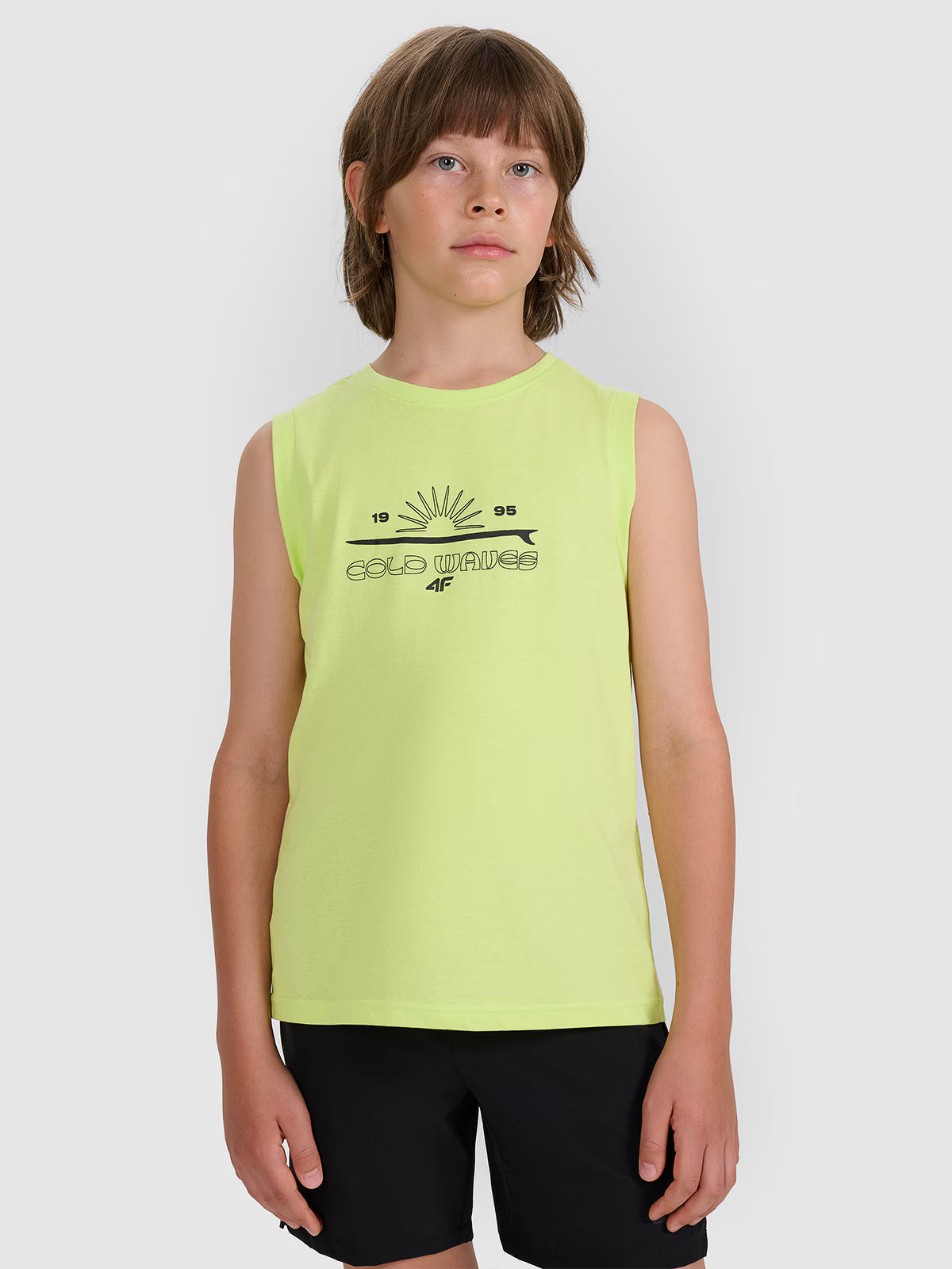 Tank top regular z nadrukiem chłopięcy