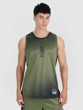 Tank top do koszykówki oversize szybkoschnący męski