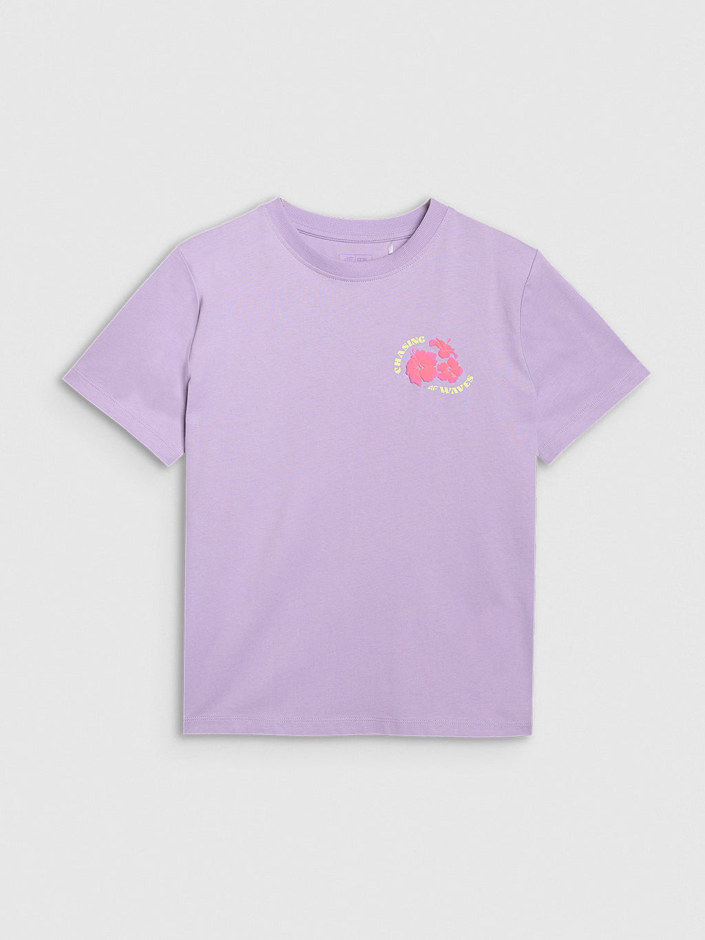 T-shirt oversize z nadrukiem damski