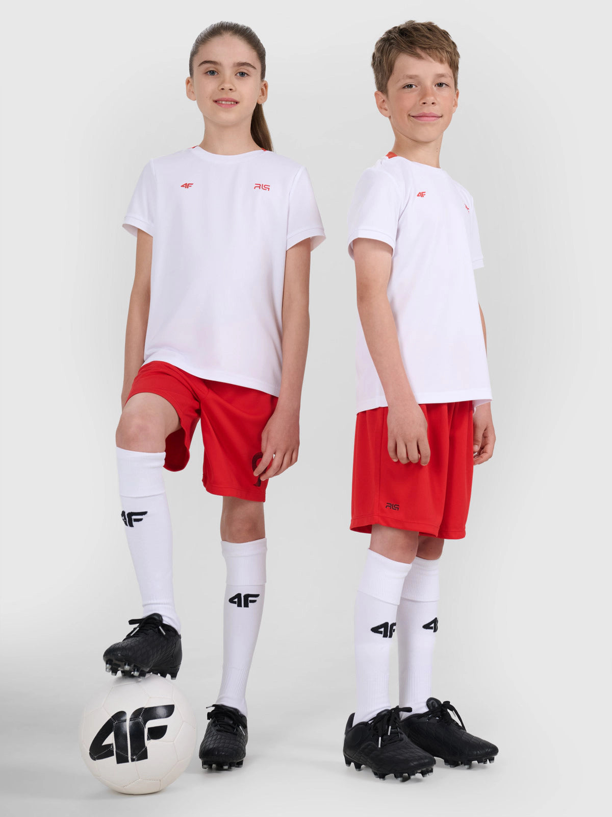 Koszulka sportowa dziecięca 4F JUNIOR x Robert Lewandowski
