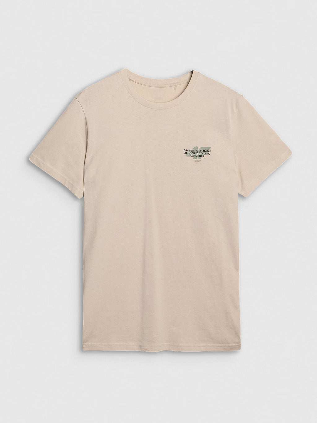 T-shirt regular z nadrukiem męski