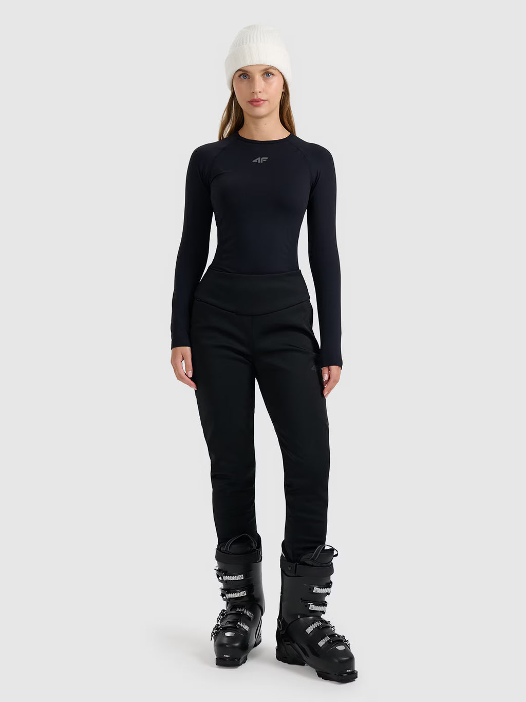 Spodnie narciarskie softshell membrana 10000 damskie