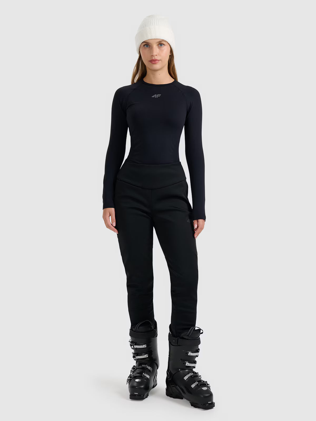 Spodnie narciarskie softshell membrana 10000 damskie