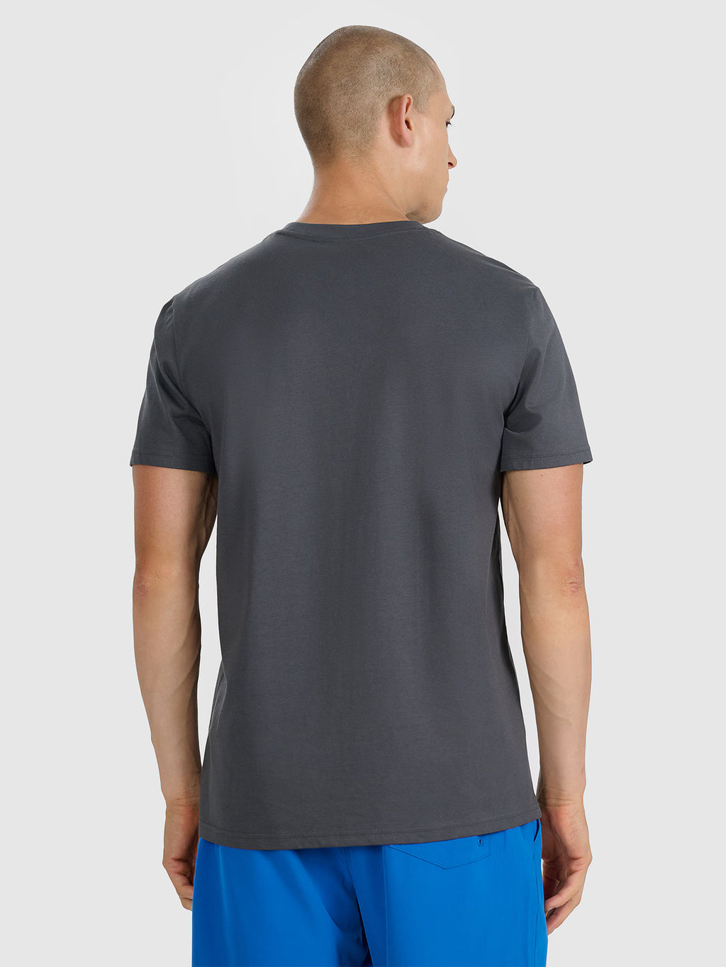 T-shirt regular z nadrukiem męski