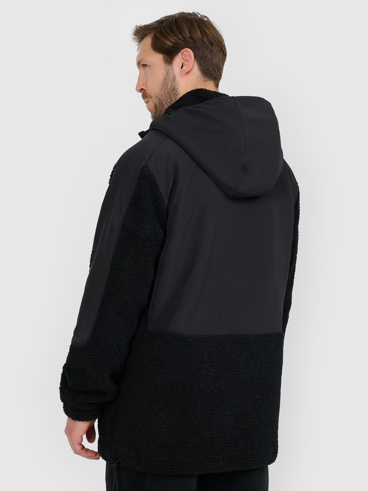 Polar sherpa loose z kapturem męski