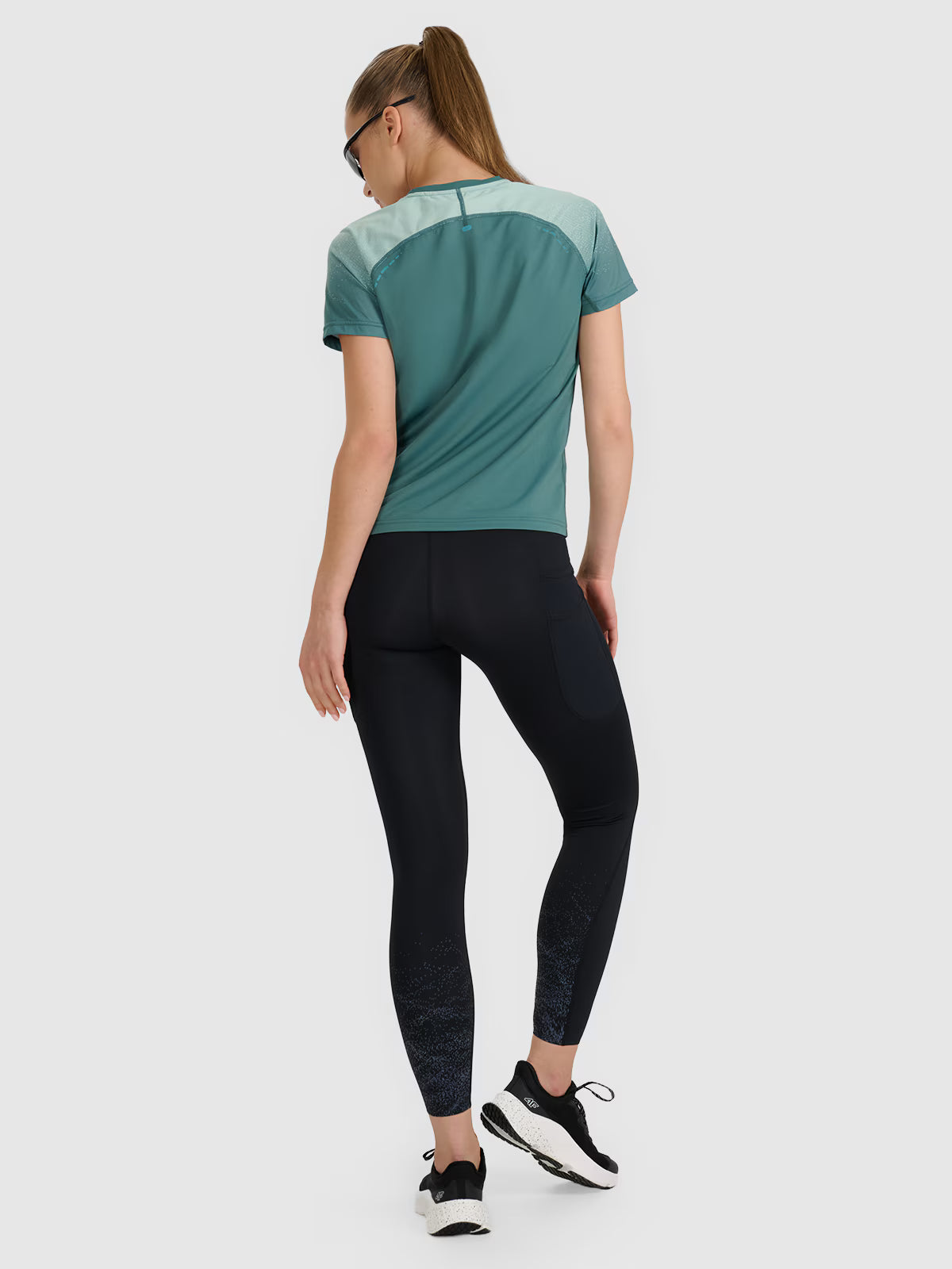 Legginsy do biegania szybkoschnące damskie