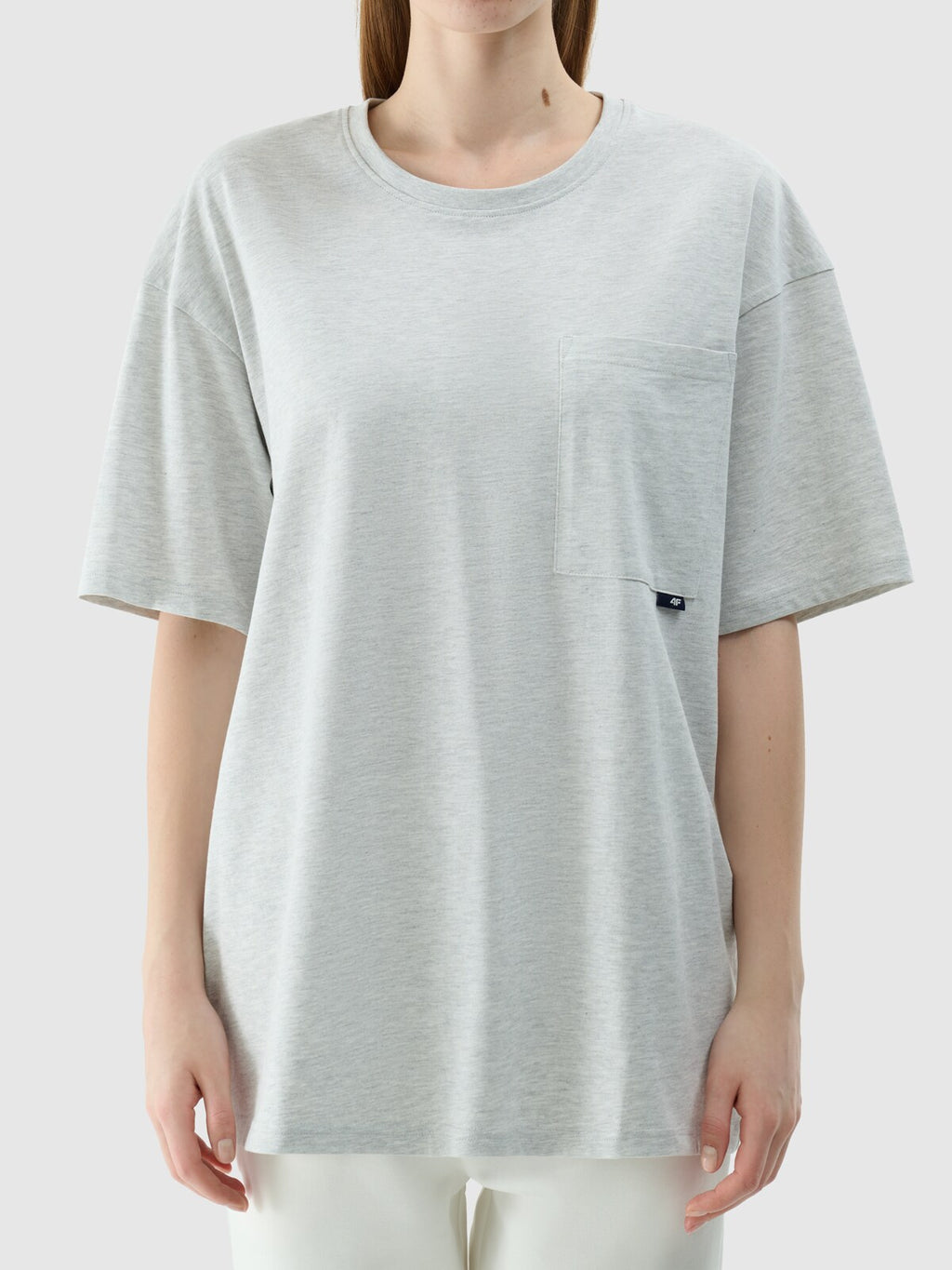 T-shirt oversize gładki uniseks