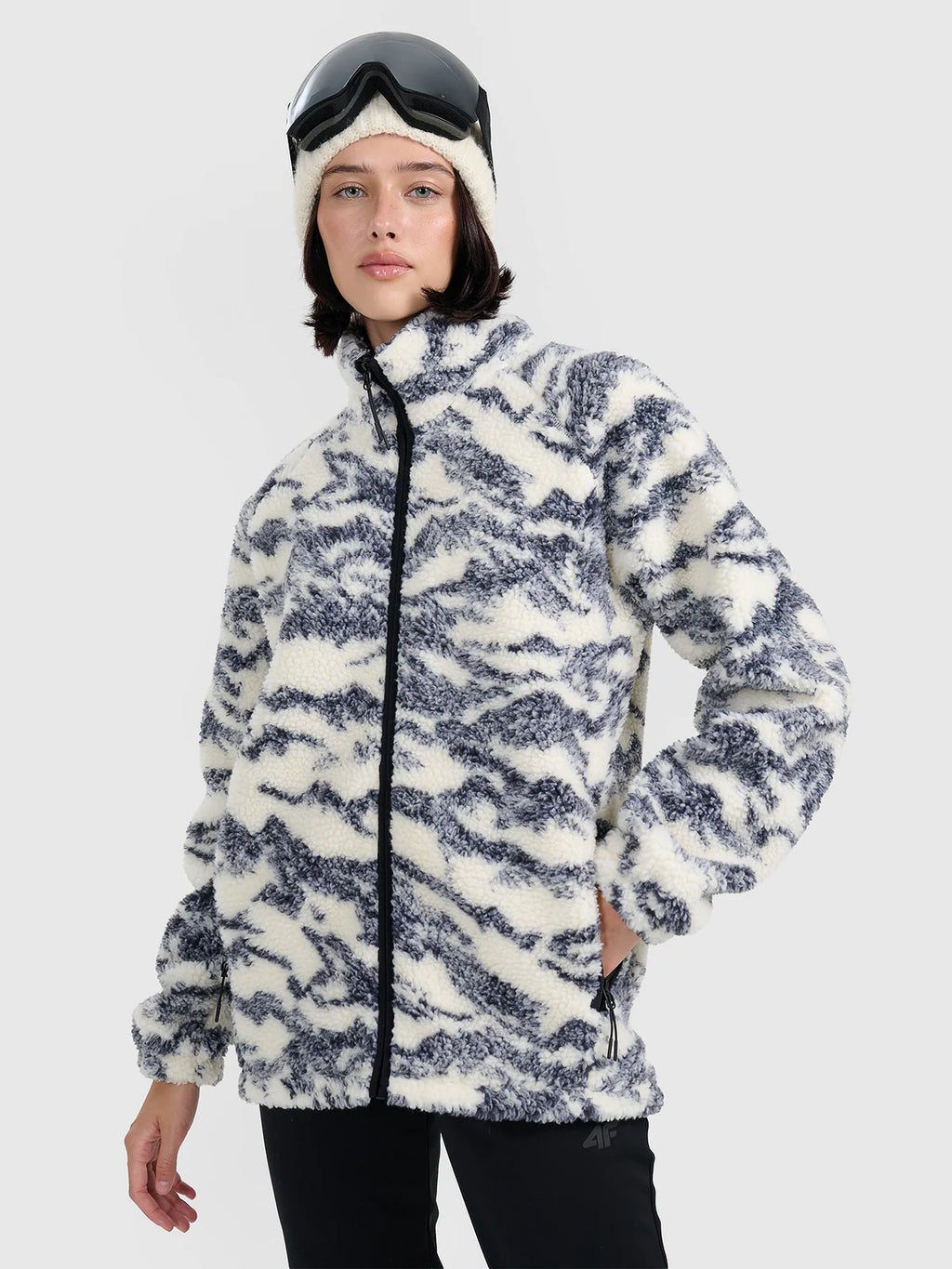 Polar sherpa oversize ze stójką uniseks