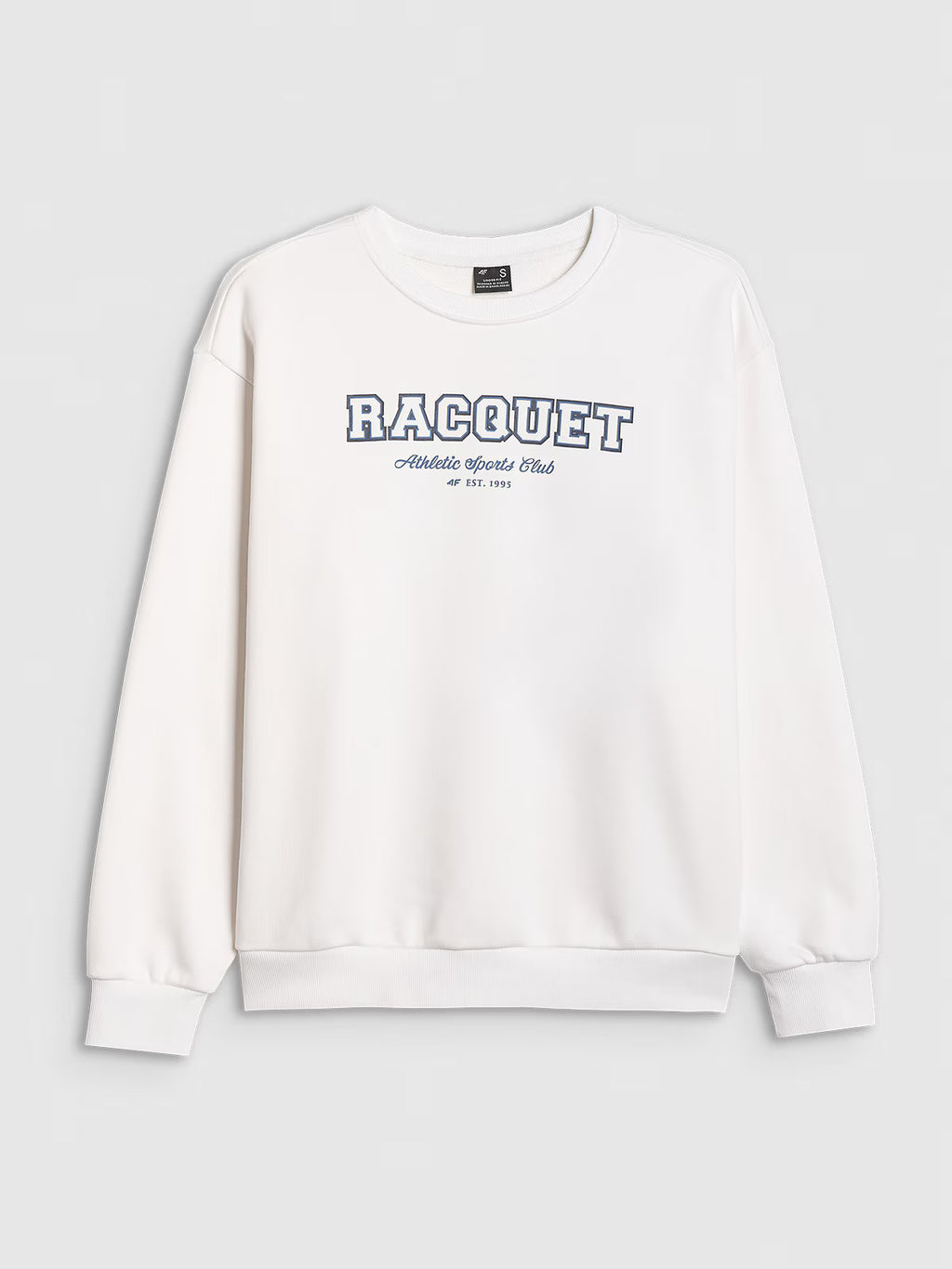 Bluza dresowa nierozpinana bez kaptura damska