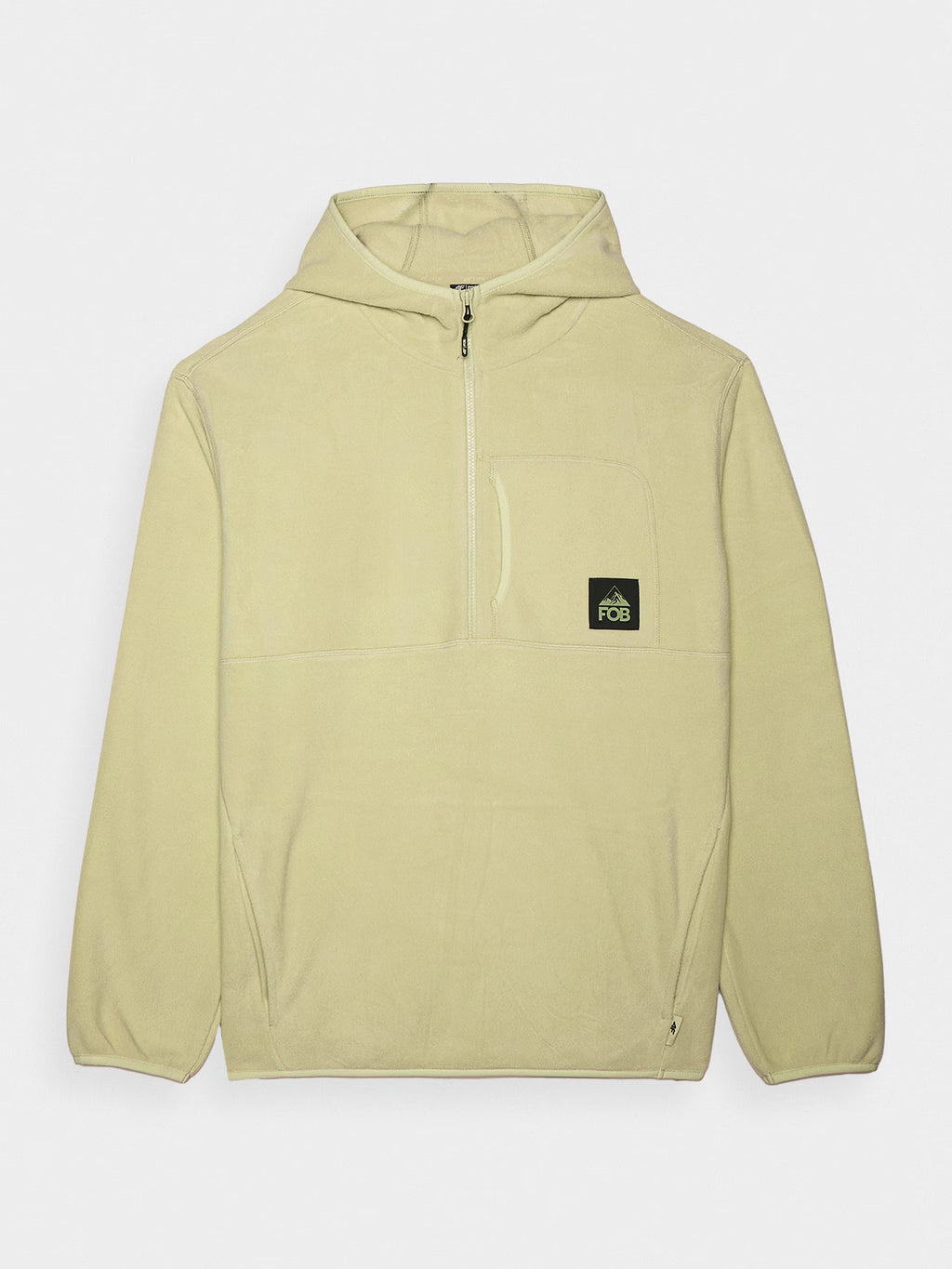 Polar z kapturem oversize męski