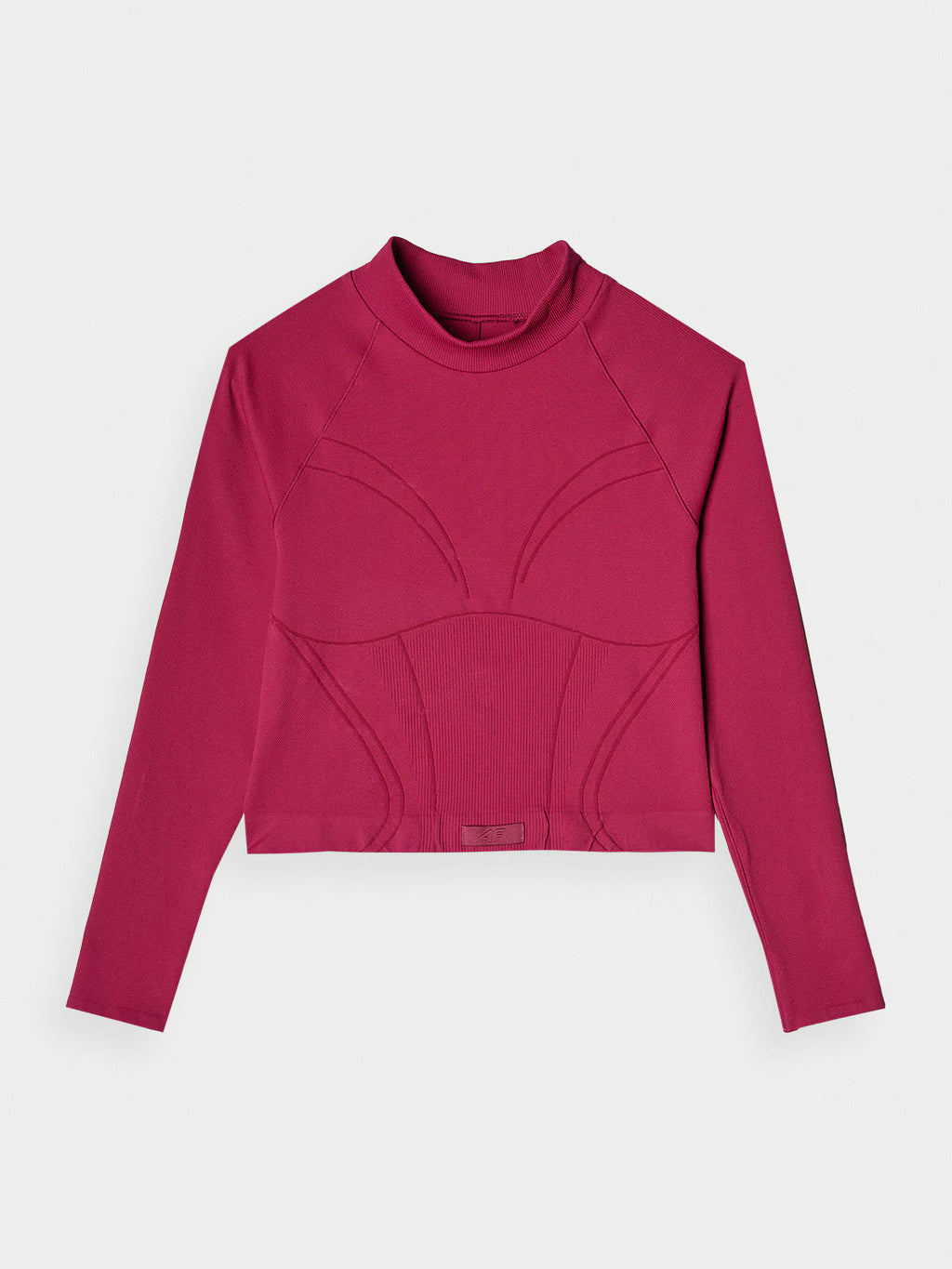 Longsleeve treningowy slim szybkoschnący damski