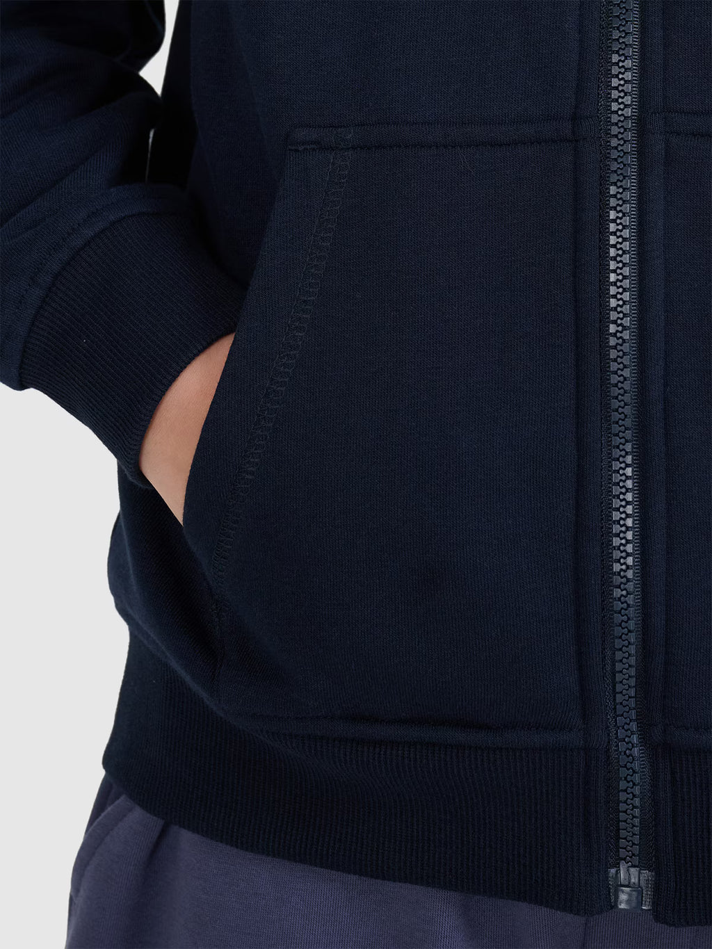 Bluza dresowa rozpinana z kapturem chłopięca