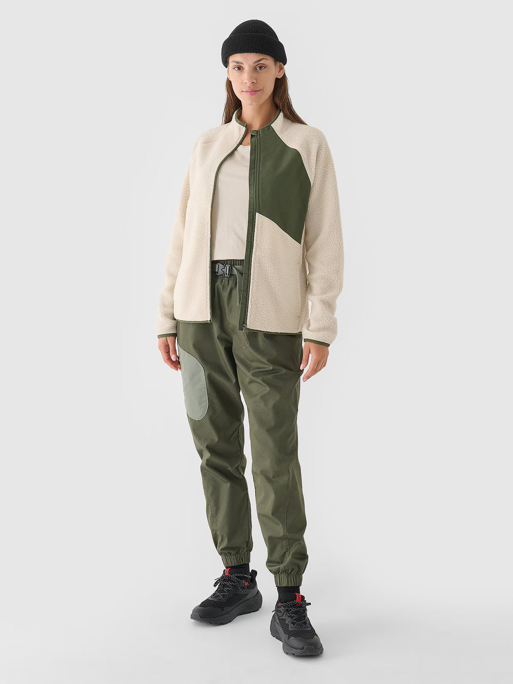 Polar sherpa ze stójką damski