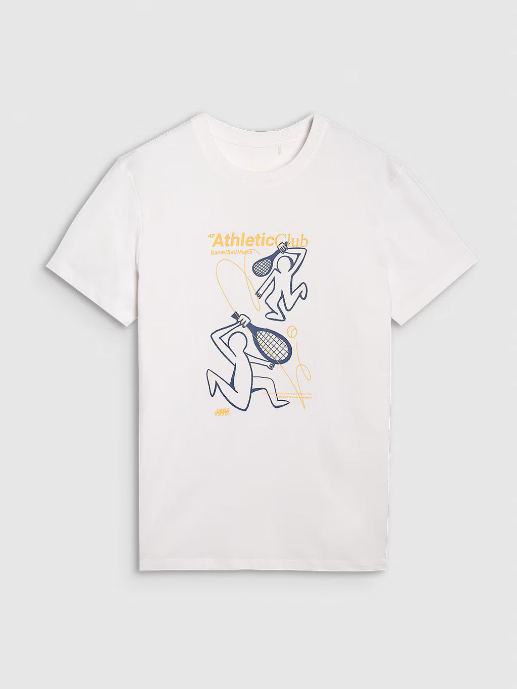 T-shirt regular z nadrukiem męski