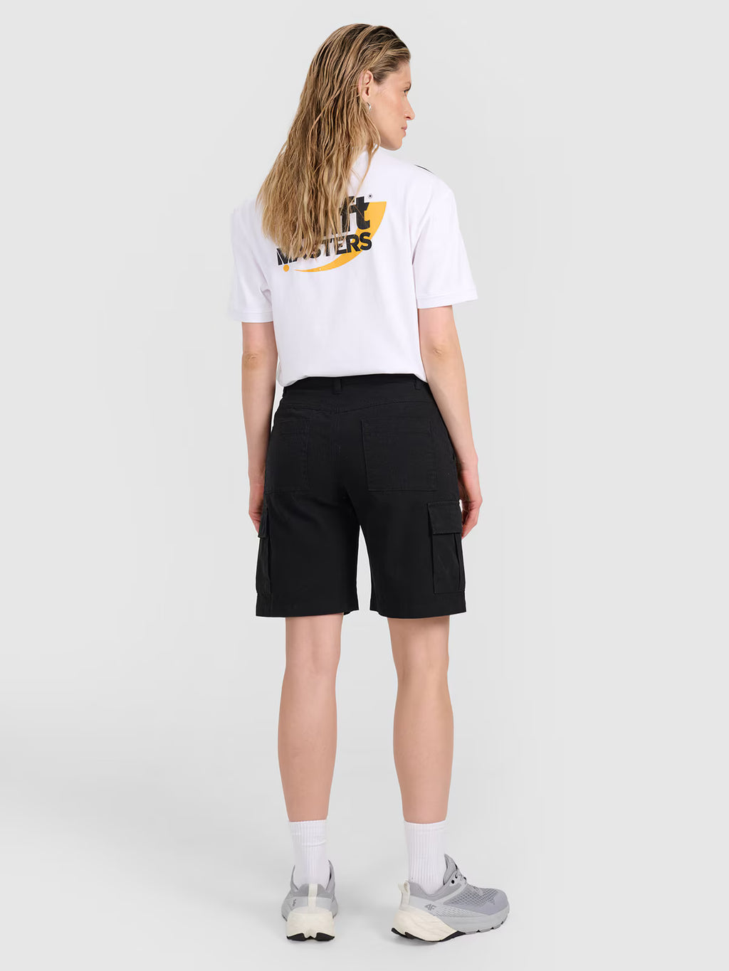 Spodenki casual cargo uniseks 4F x Drift Masters