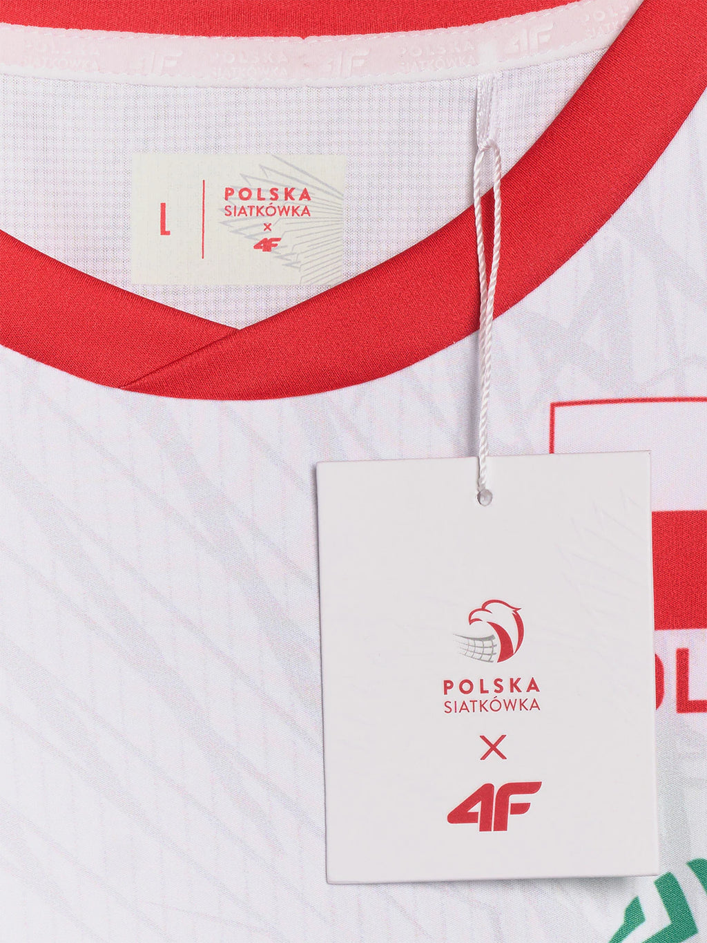 Koszulka meczowa replika domowa z możliwością personalizacji męska 4F x Polska Siatkówka
