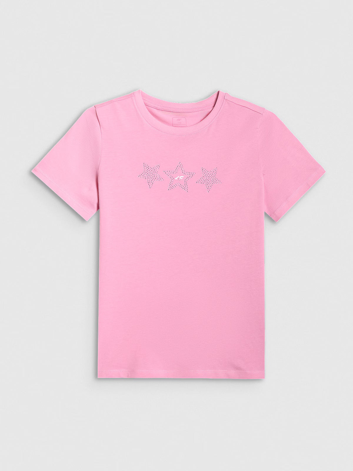 T-shirt regular z nadrukiem dziewczęcy