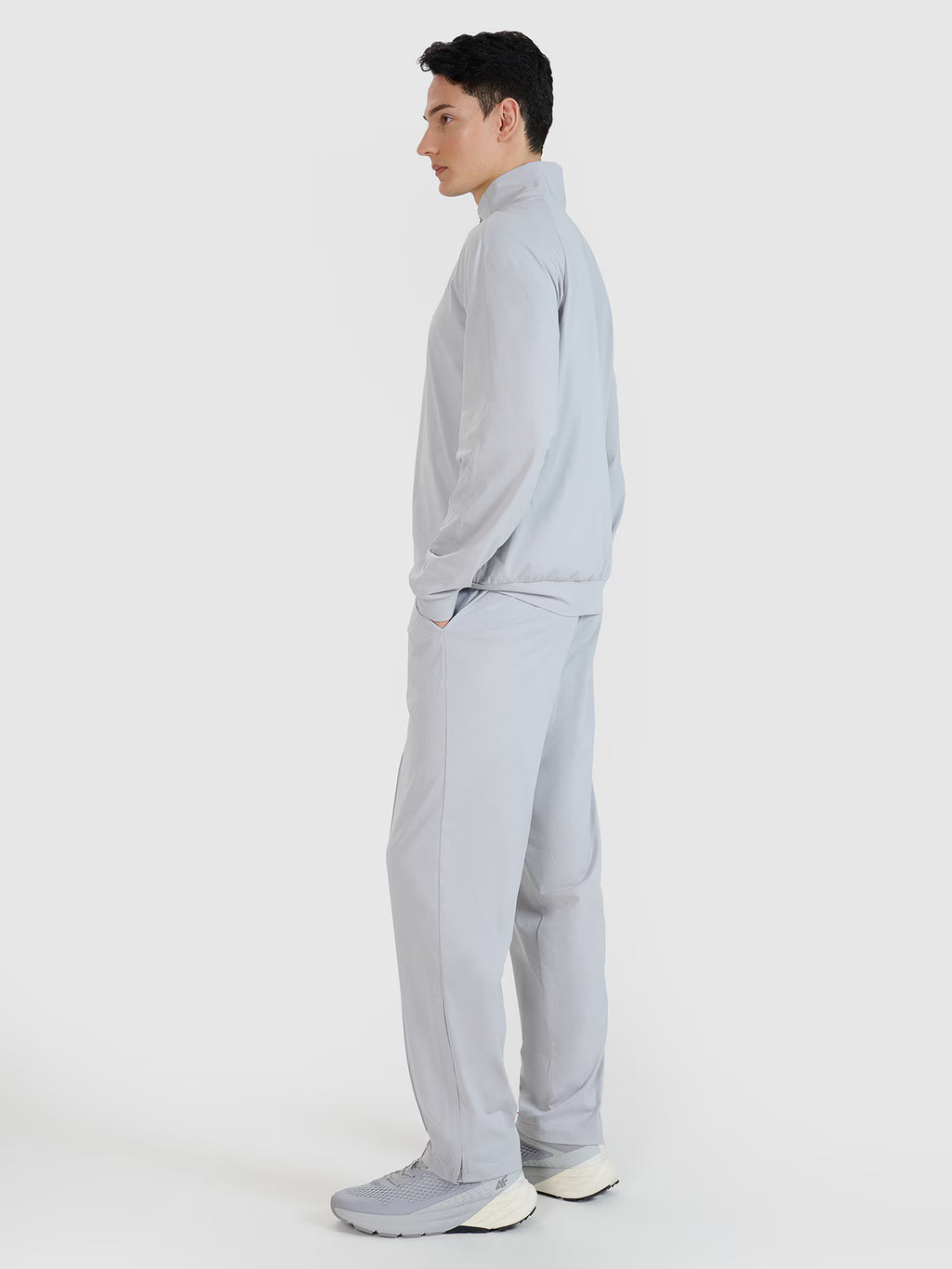 Bluza treningowa rozpinana bez kaptura męska