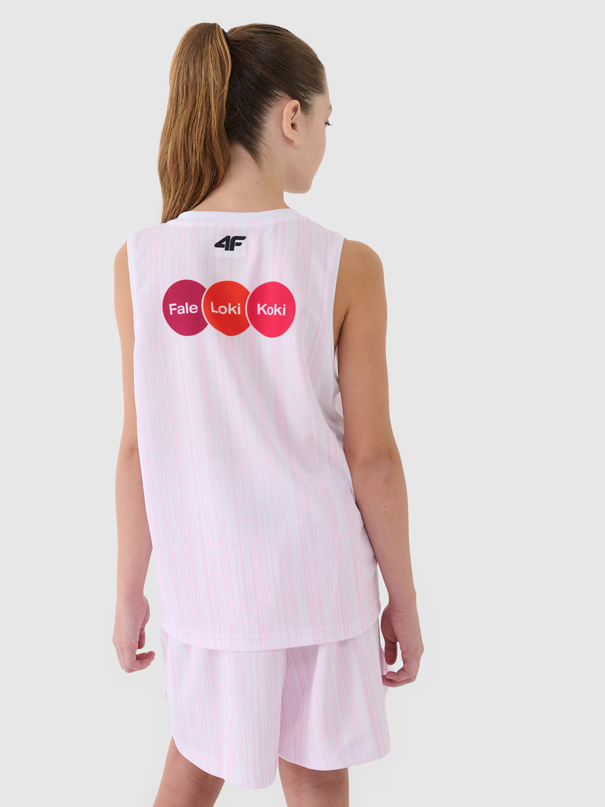 Koszulka meczowa replika domowa z sezonu 2024/25 dziecięca 4F x KS Basket 25 Bydgoszcz