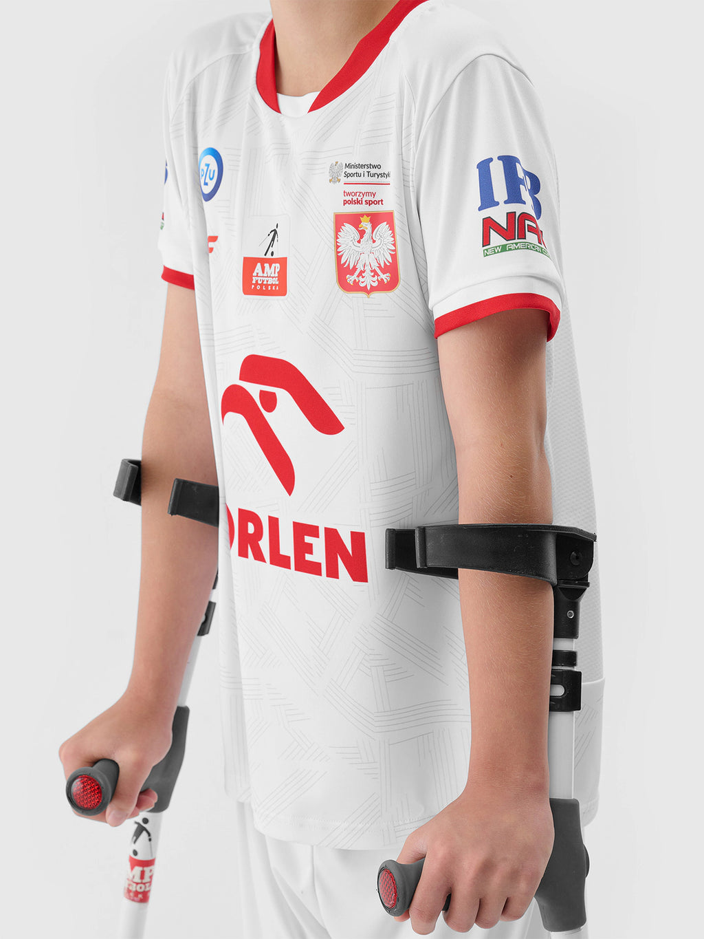 Koszulka replika wyjazdowa AMP Futbol dziecięca