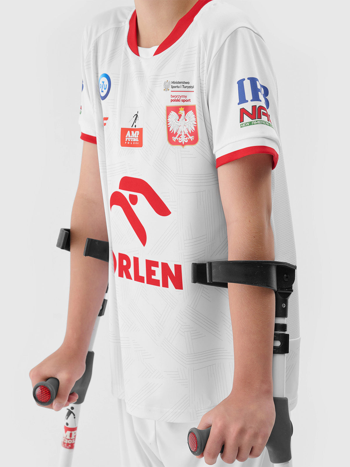 Koszulka replika wyjazdowa AMP Futbol dziecięca