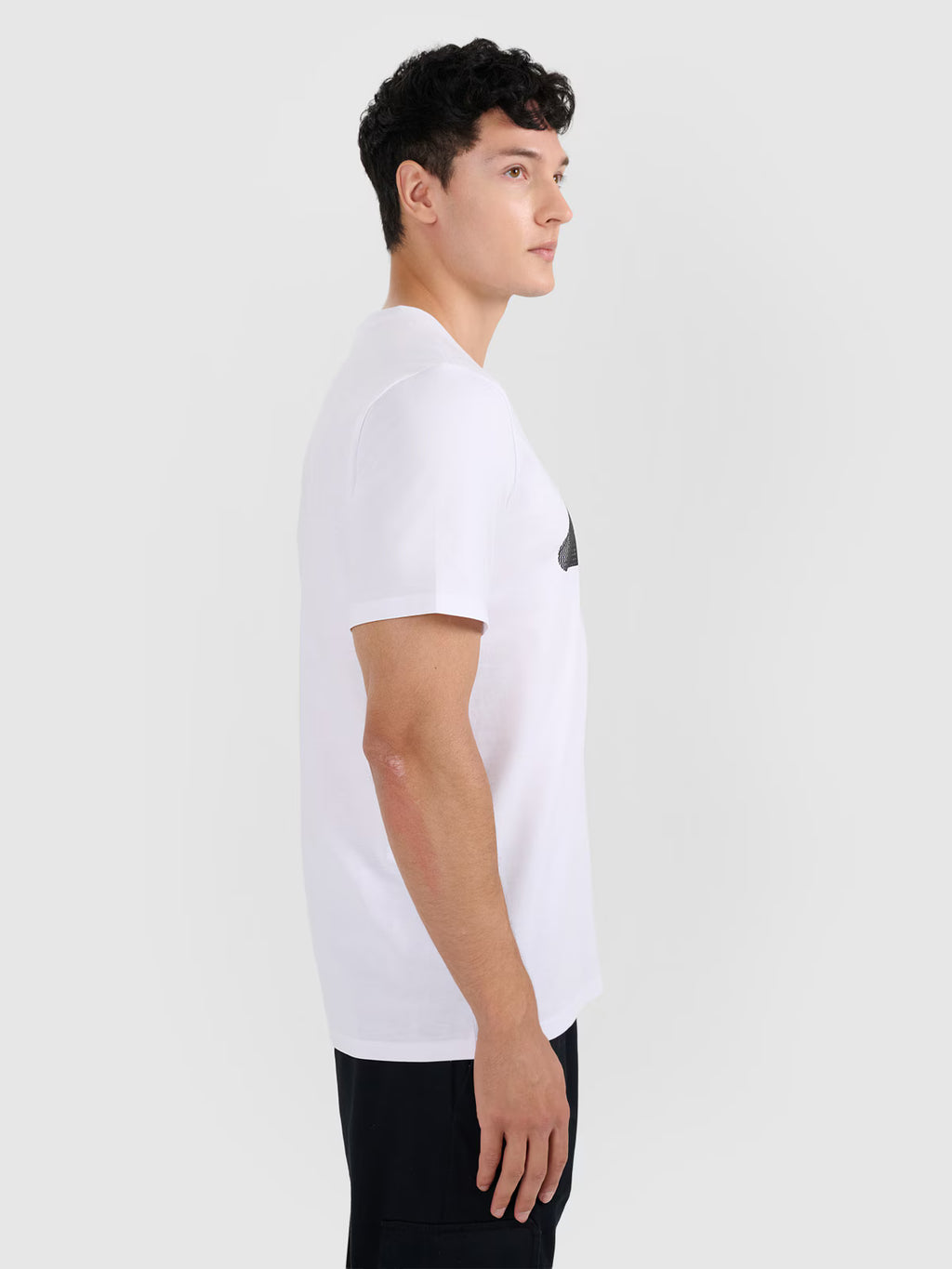 T-shirt regular z nadrukiem męski