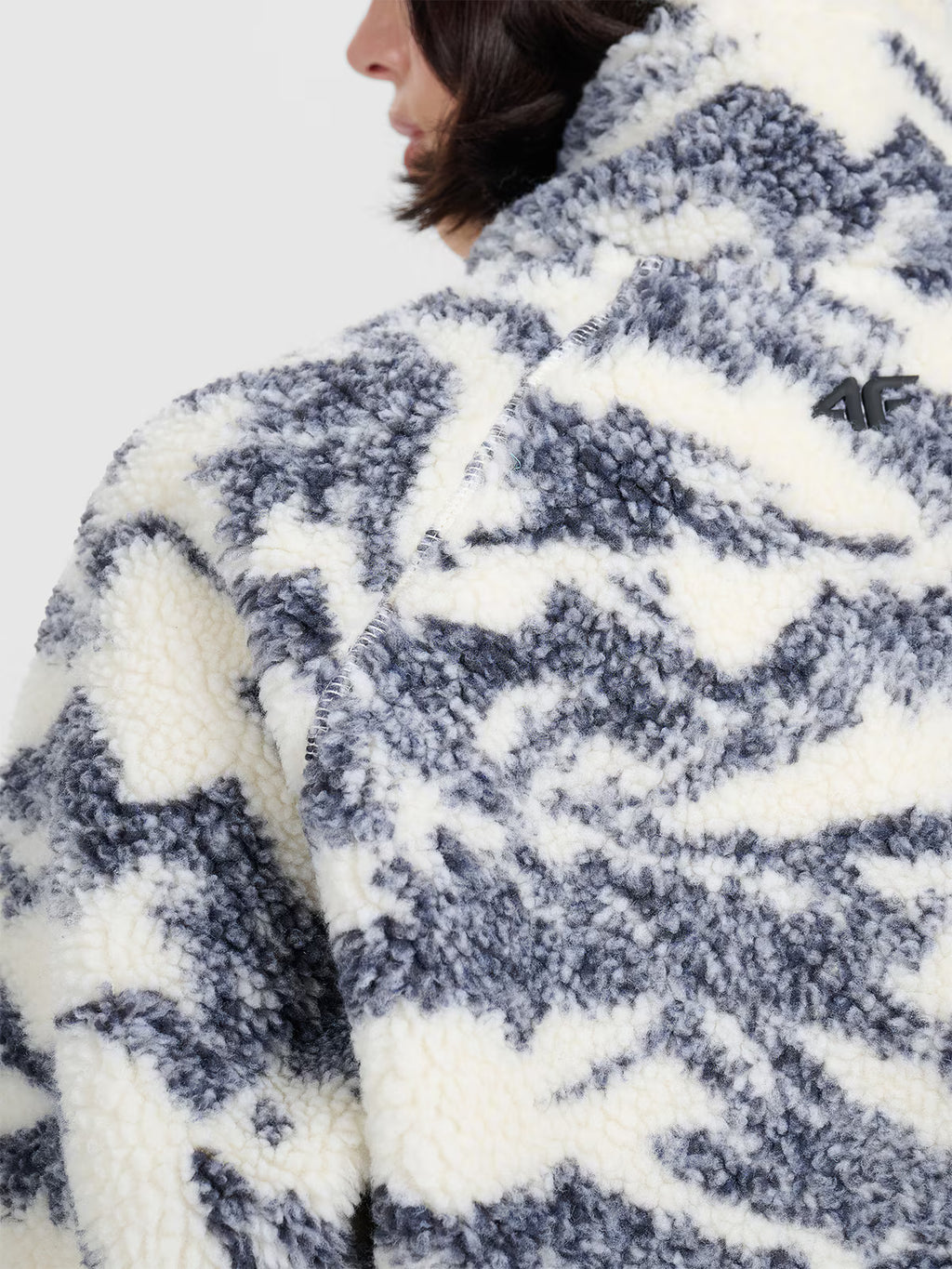 Polar sherpa oversize ze stójką uniseks