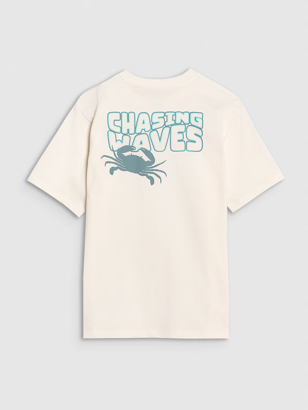 T-shirt oversize z nadrukiem chłopięcy