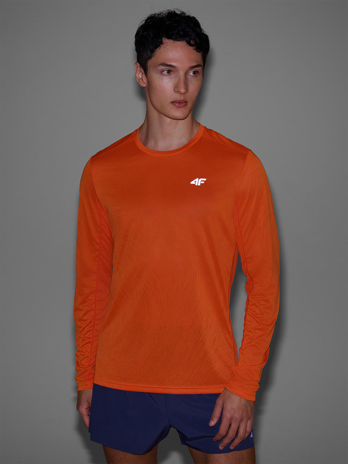 Longsleeve do biegania szybkoschnący męski