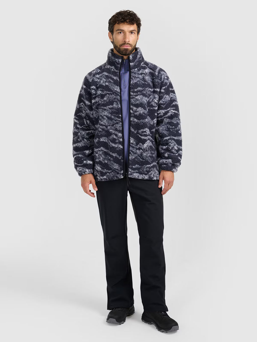 Polar sherpa oversize ze stójką uniseks