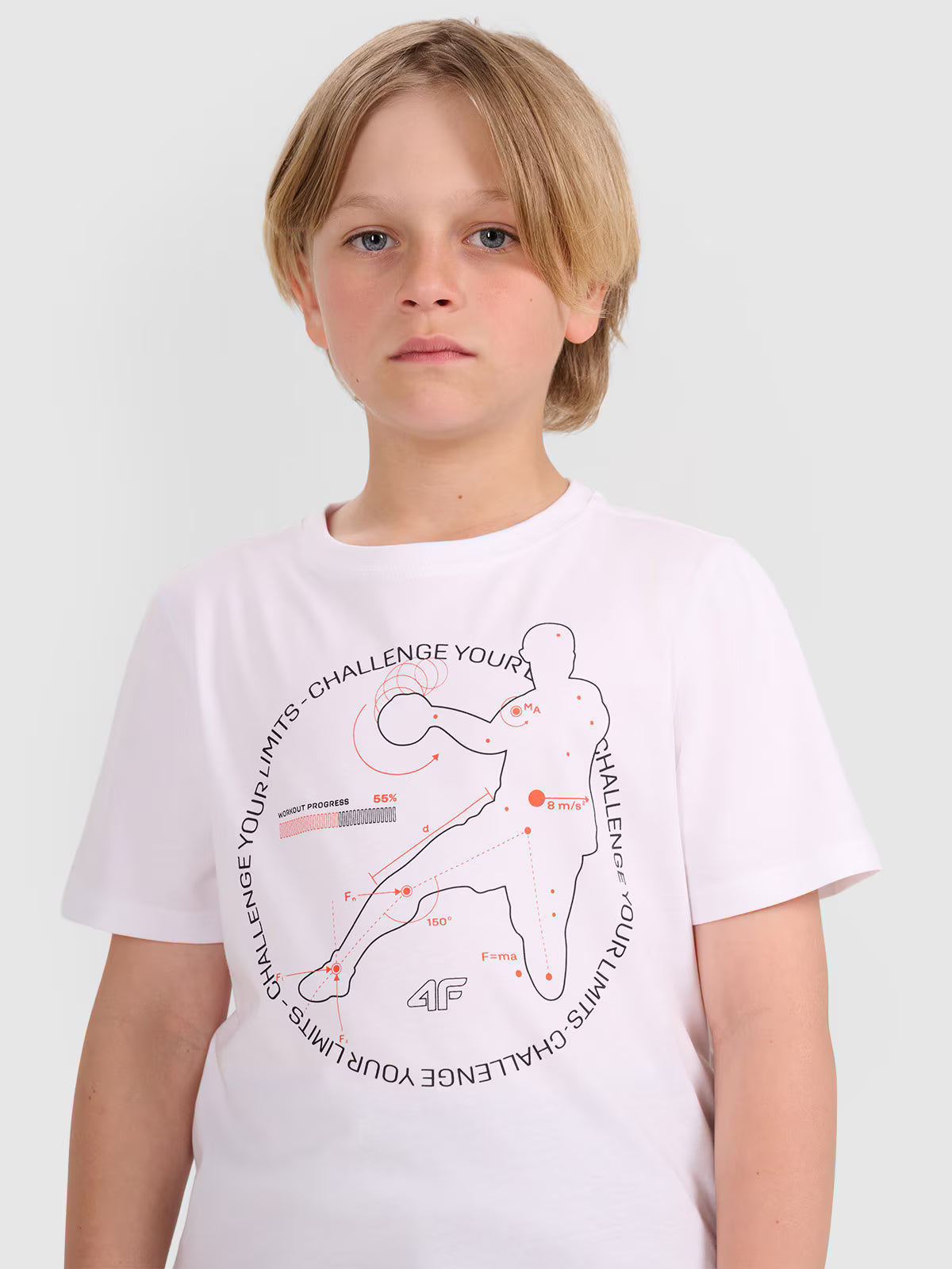 T-shirt regular z nadrukiem chłopięcy