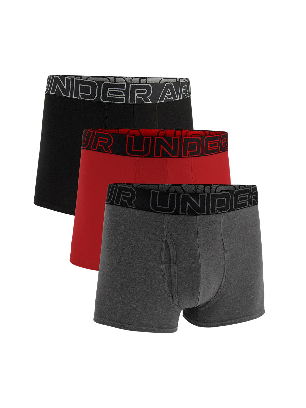 Bielizna treningowa męska (3-pack) Under Armour M UA Perf Cotton 3in