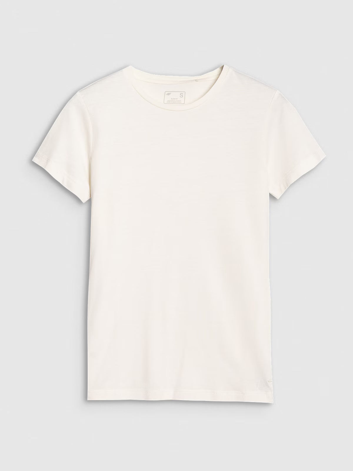 T-shirt slim z modalem damski