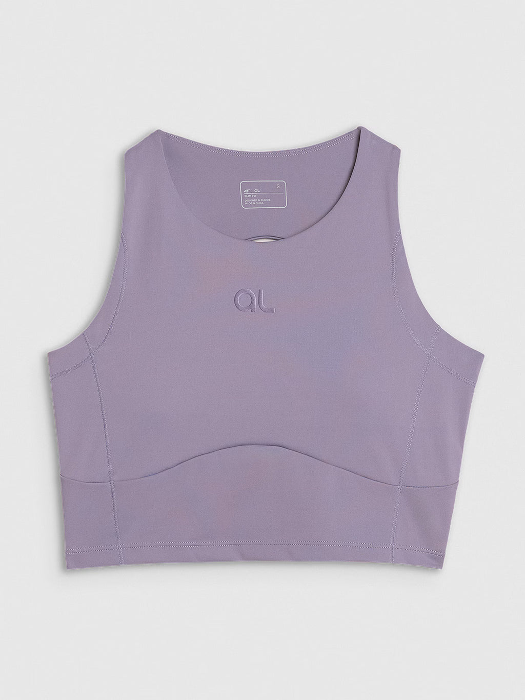 Crop top treningowy z wycięciem na plecach 4F x Anna Lewandowska