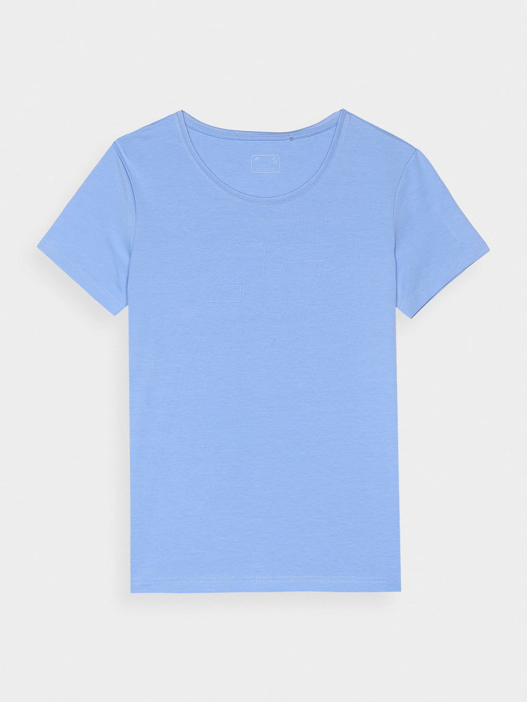 T-shirt slim z nadrukiem damski