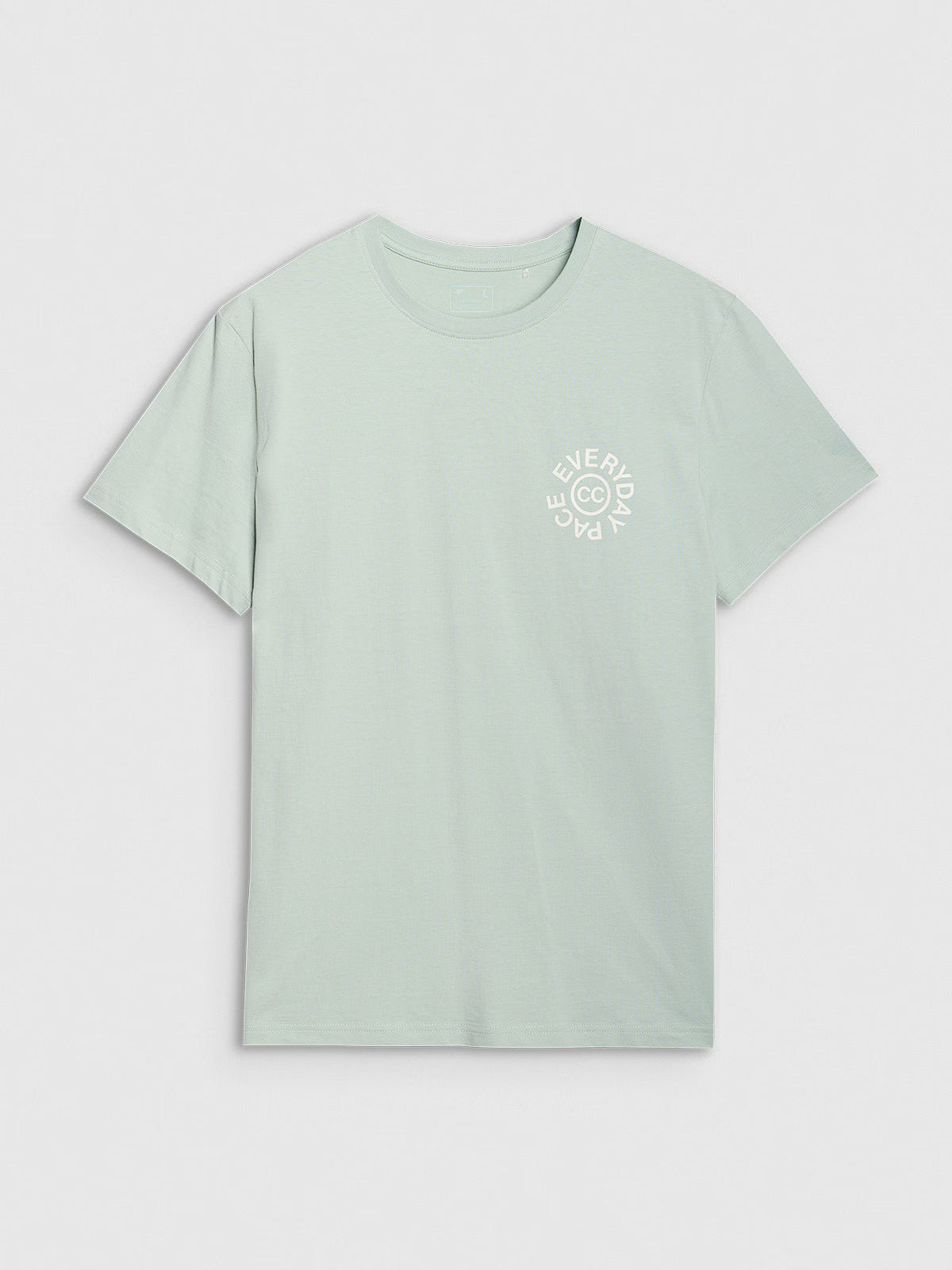 T-shirt regular z nadrukiem męski