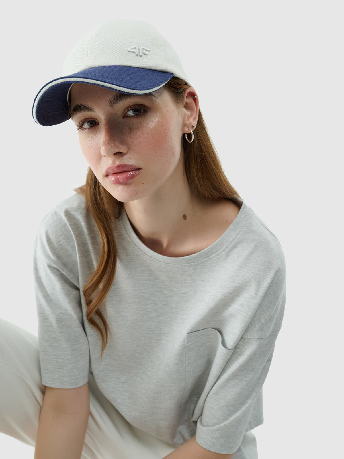 T-shirt oversize gładki uniseks