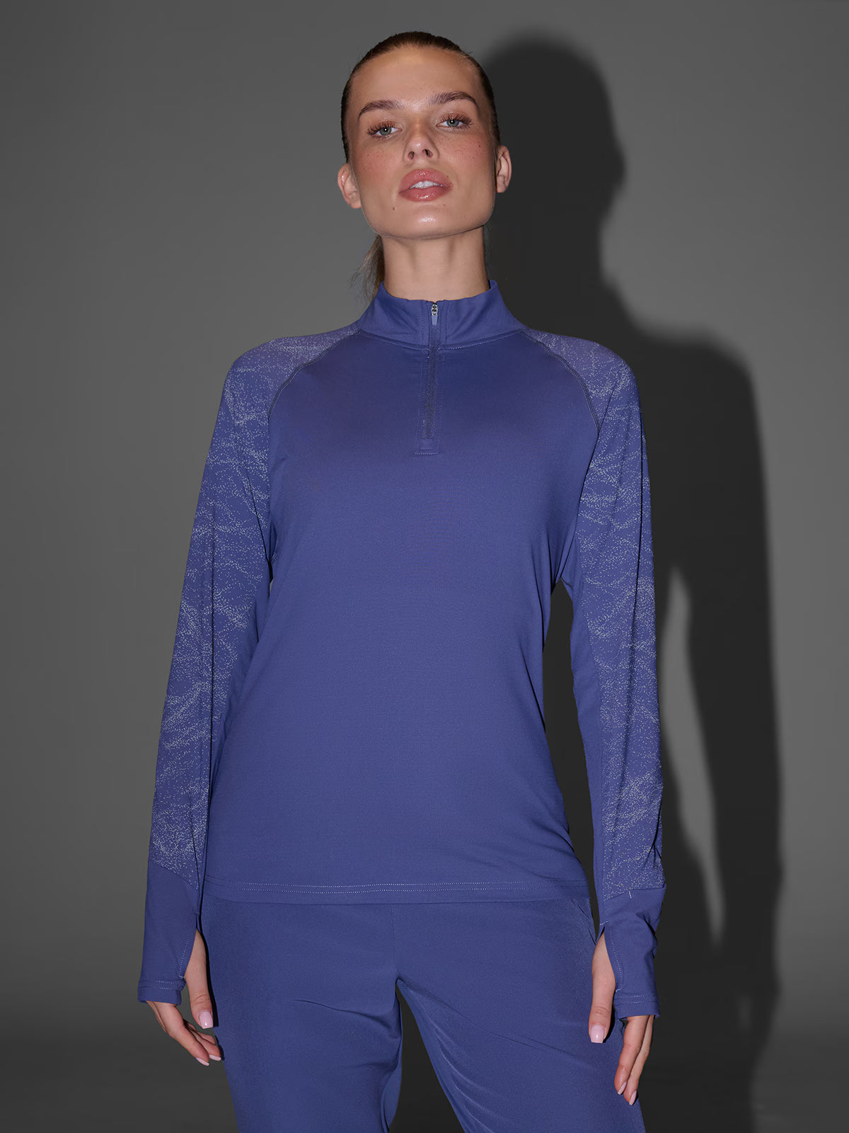 Bluza do biegania regular szybkoschnąca damska