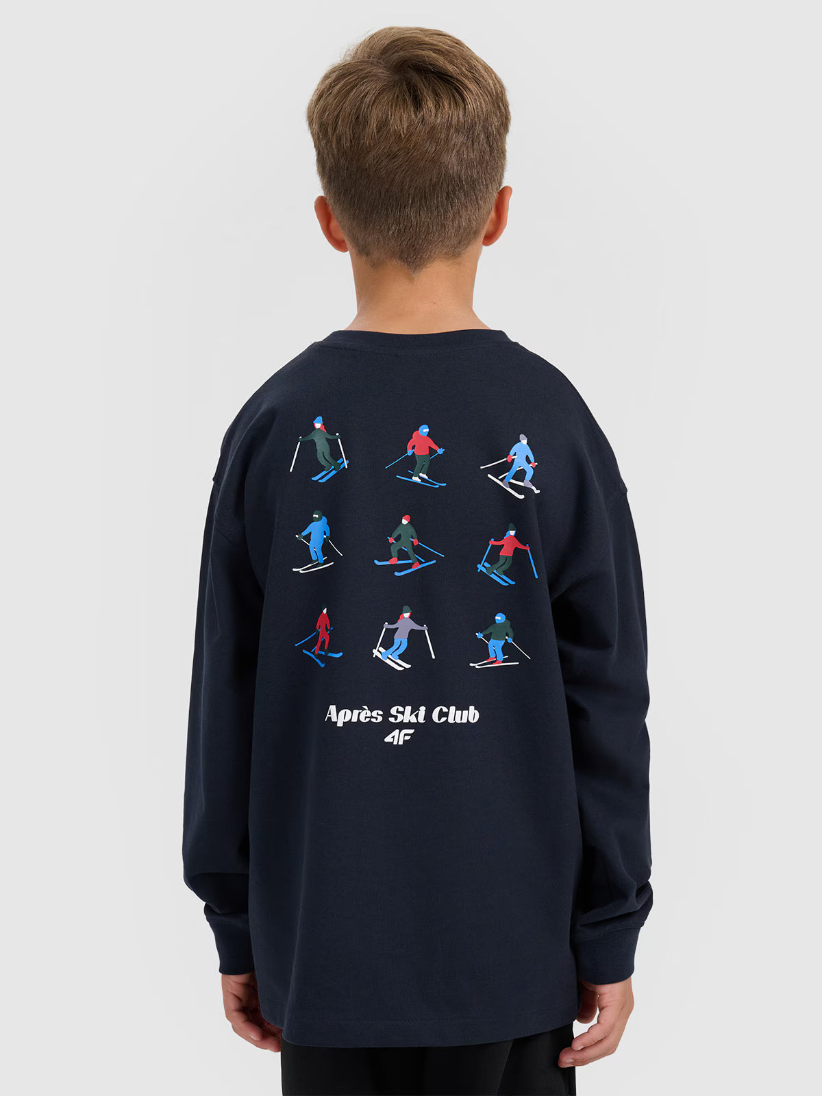 Longsleeve regular z nadrukiem chłopięcy