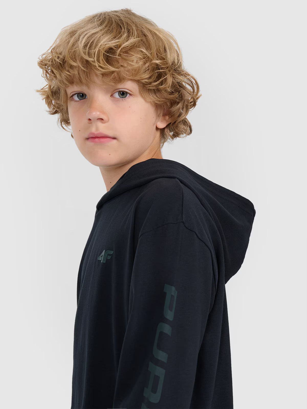 Longsleeve regular z nadrukiem chłopięcy