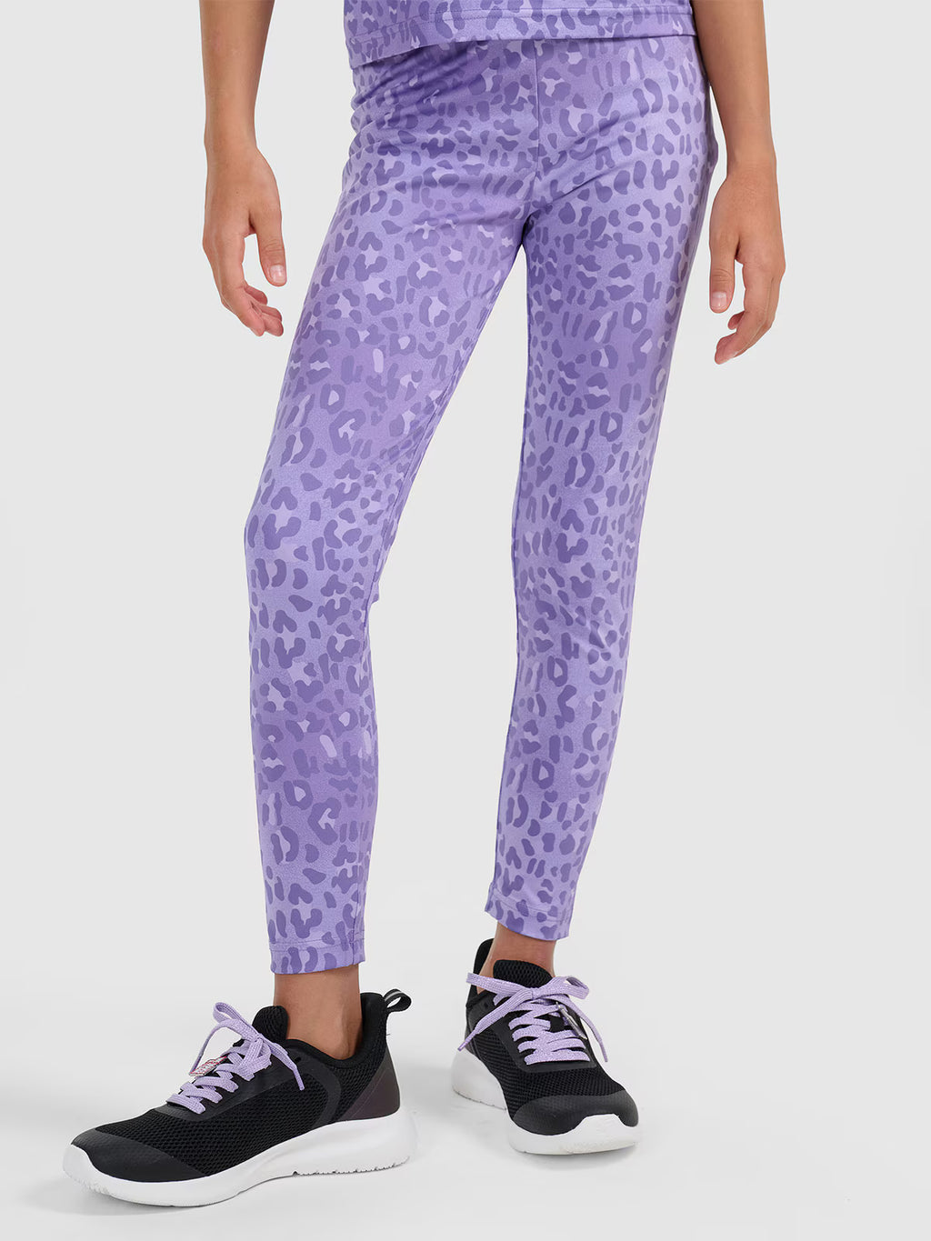 Legginsy sportowe szybkoschnące dziewczęce